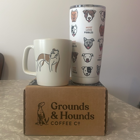 Grounds & Hounds Coffee Co. Coffee Mug & Travel Mug Set - Picture 2 of 2
